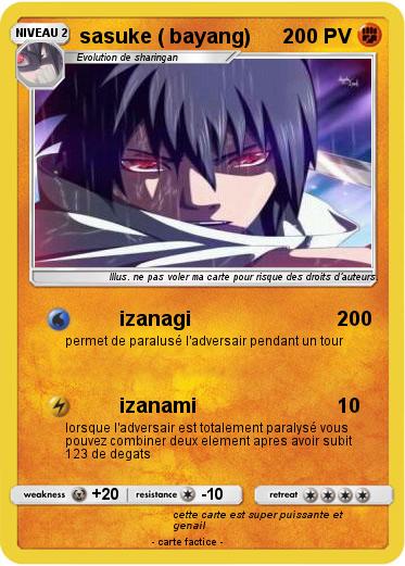 Pokemon sasuke ( bayang)