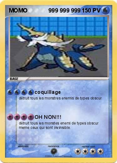 Pokemon MOMO             999 999 999