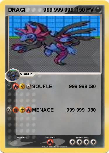 Pokemon DRAGI            999 999 999