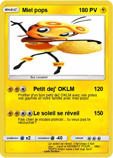 Pokemon Miel pops