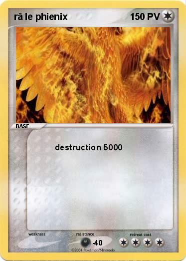 Pokemon râ le phienix