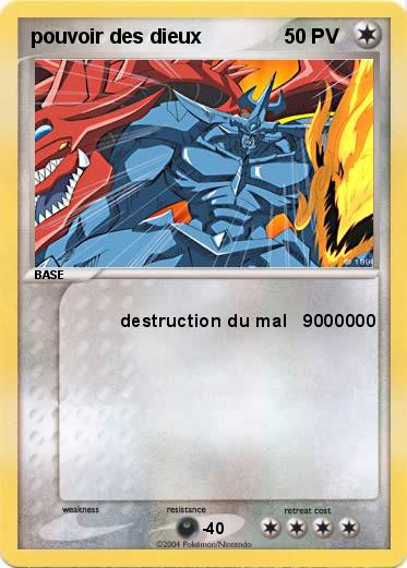 Pokemon pouvoir des dieux