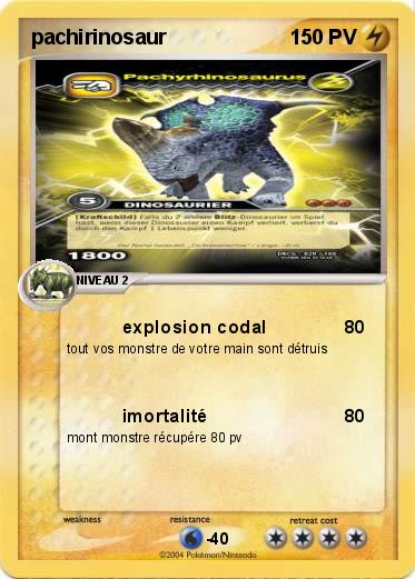 Pokemon pachirinosaur
