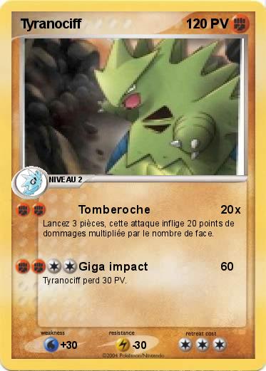 Pokemon Tyranociff