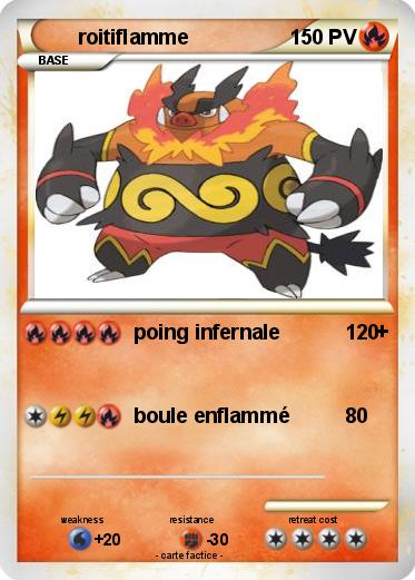 Pokemon roitiflamme