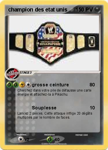 Pokemon champion des etat unis