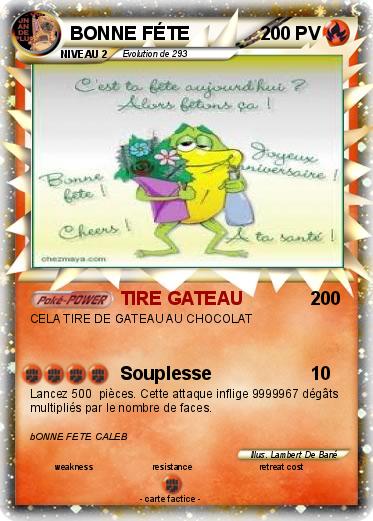 Pokemon BONNE FÉTE