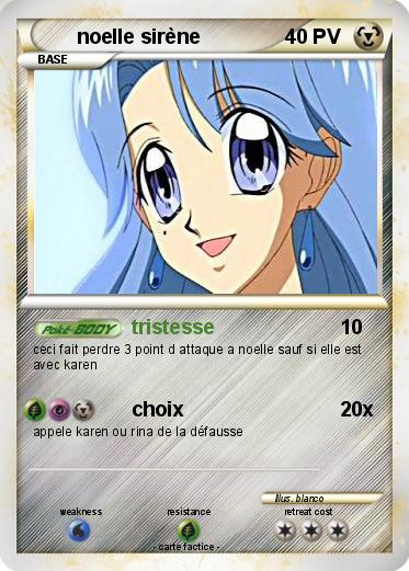 Pokemon noelle sirène