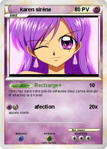 Pokemon karen sirène
