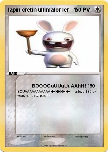 Pokemon lapin cretin ultimator Ier   1