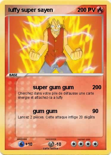 Pokemon luffy super sayen