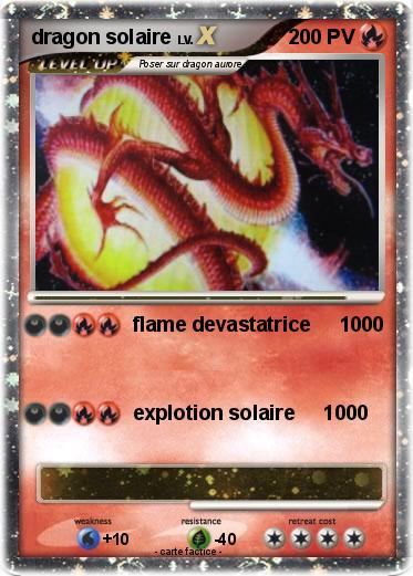 Pokemon dragon solaire