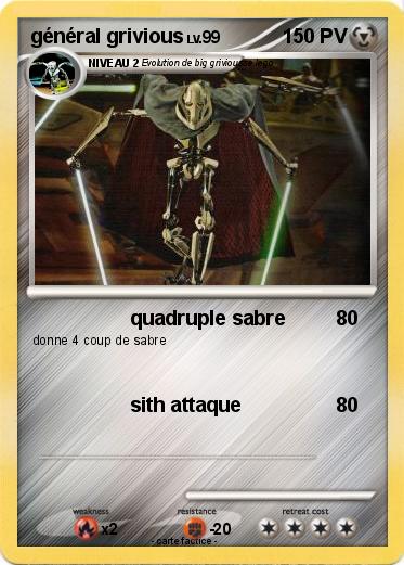 Pokemon général grivious