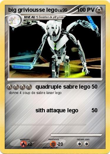 Pokemon big griviousse lego