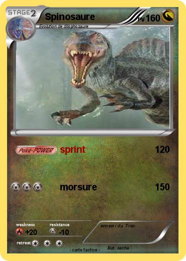 Pokemon Spinosaure