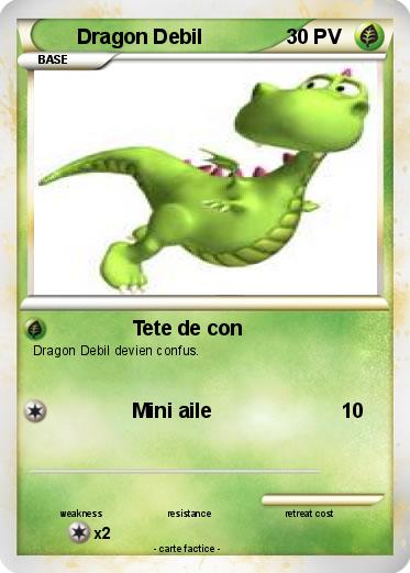 Pokemon Dragon Debil