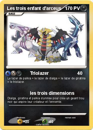 Pokemon Les trois enfant d'arceus