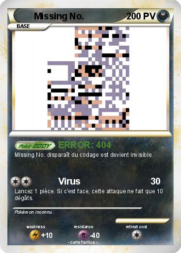Pokemon Missing No.