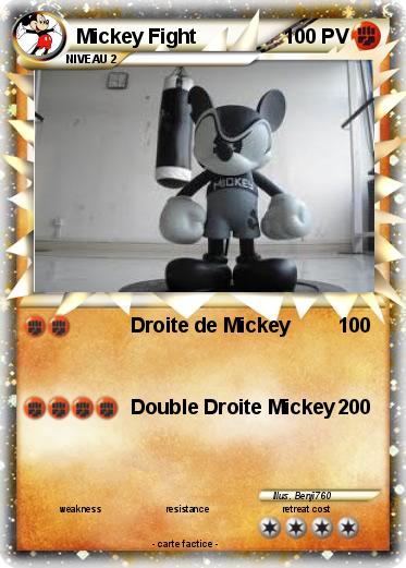 Pokemon Mickey Fight