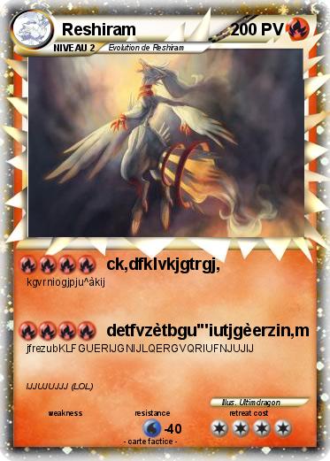 Pokemon Reshiram