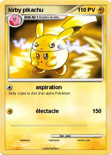 Pokemon kirby pikachu