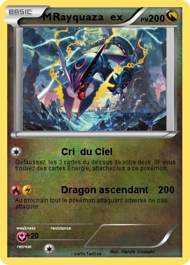 Pokemon MRayquaza  ex