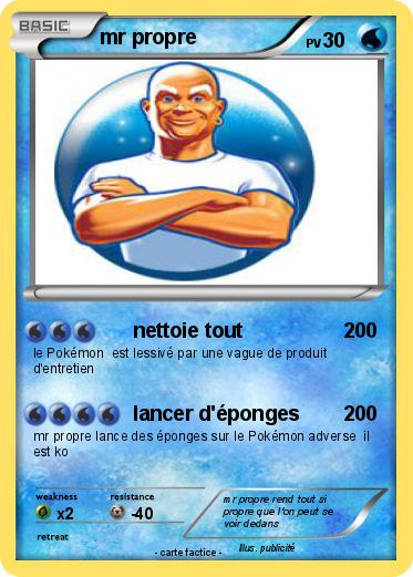 Pokemon mr propre