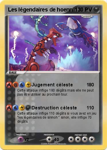 Pokemon Les légendaires de hoenn