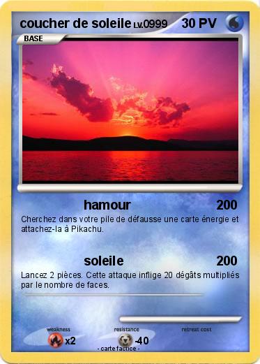 Pokemon coucher de soleile