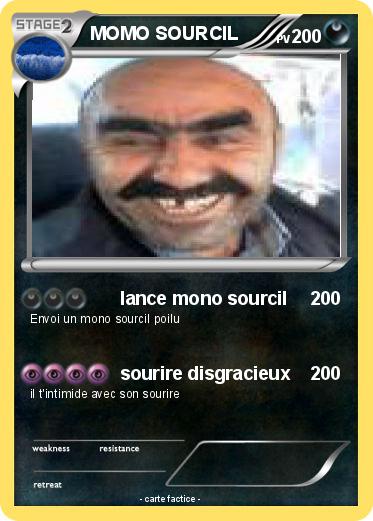 Pokemon MOMO SOURCIL
