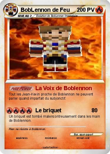Pokemon BobLennon de Feu