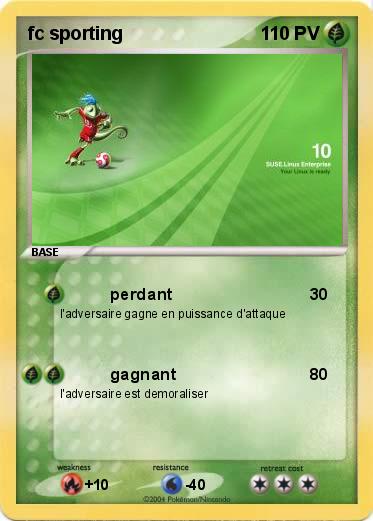 Pokemon fc sporting