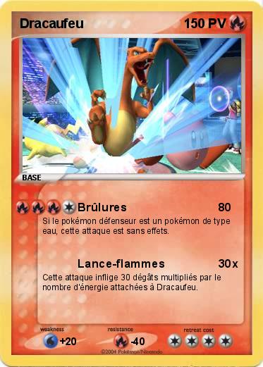 Pokemon Dracaufeu 