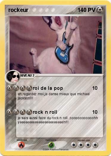 Pokemon rockeur