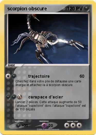 Pokemon scorpion obscure