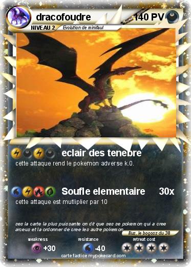 Pokemon dracofoudre