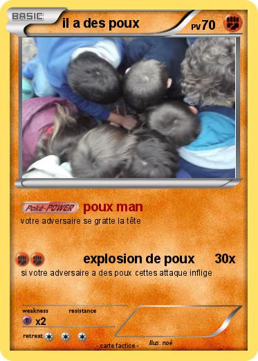 Pokemon il a des poux