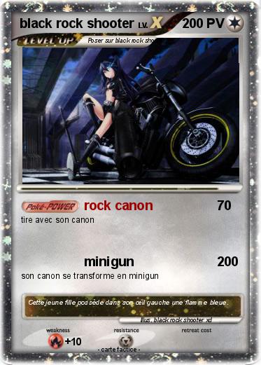 Pokemon black rock shooter