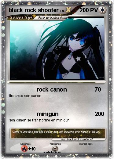 Pokemon black rock shooter