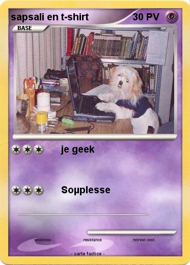 Pokemon sapsali en t-shirt