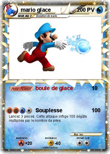 Pokemon mario glace