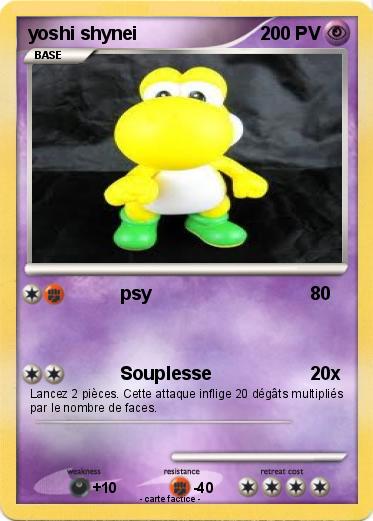 Pokemon yoshi shynei
