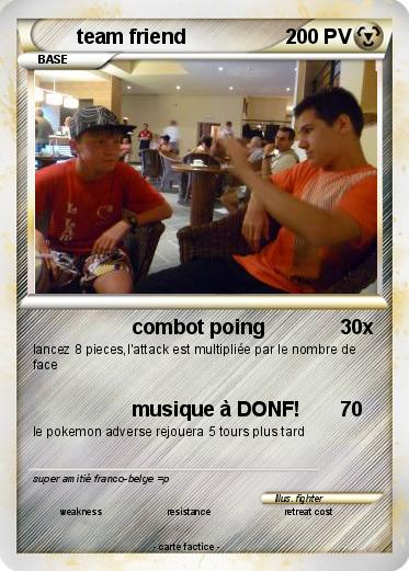 Pokemon team friend