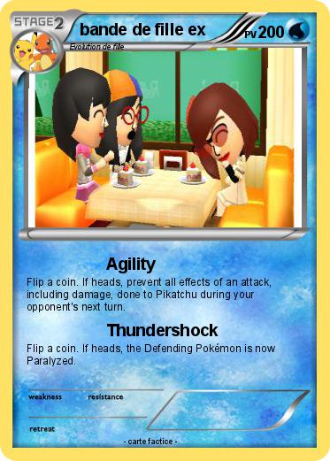 Pokemon bande de fille ex