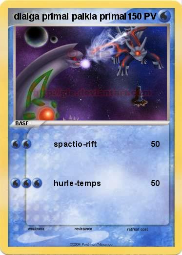 Pokemon dialga primal palkia primal