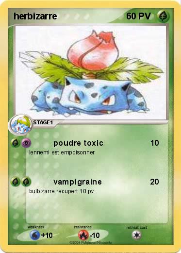 Pokemon herbizarre
