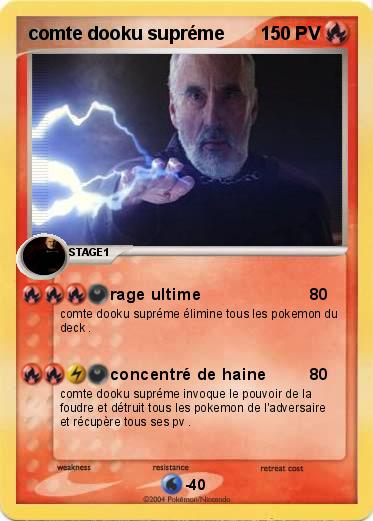 Pokemon comte dooku supréme