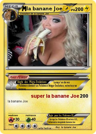 Pokemon la banane Joe