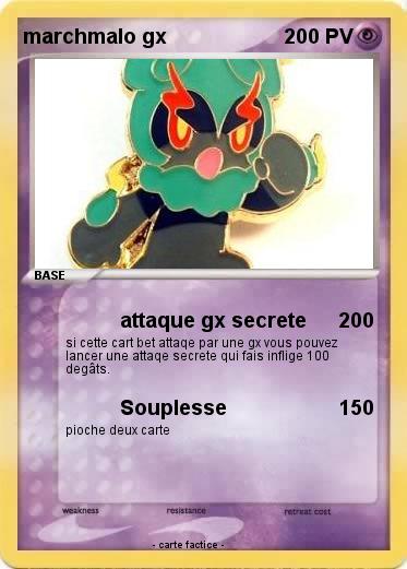 Pokemon marchmalo gx