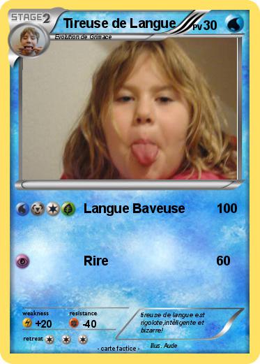 Pokemon Tireuse de Langue